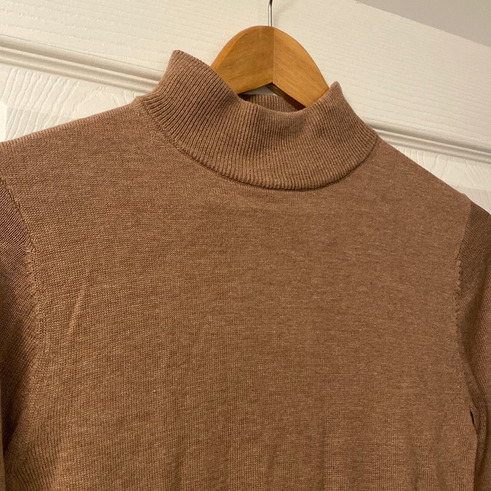 Camel Knit Dress - Picture 2 of 3